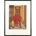 Henryk Berlewi (1894 Varšava - 1967 Paříž), Židle s červeným závěsem, 1950/1953