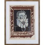 Pablo Picasso (1881 Malaga - 1973 Mougins), L'Homme à la Fraise, 1973