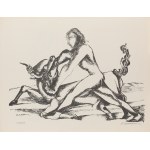 Ossip Zadkine (1890 Smoleńsk - 1967 Paryż), Euripides, Prace Heraklesa (Euripides, Die Arbeiten des Herakles)