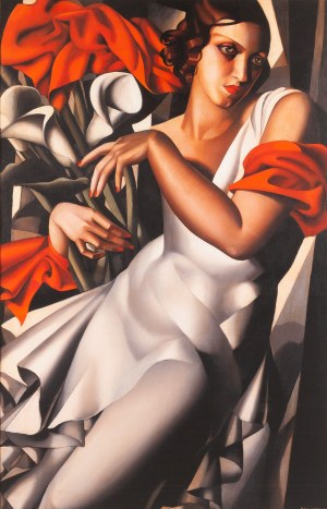 Tamara Łempicka (1894 Moskwa - 1980 Cuernavaca, Meksyk), Portret Iry Perrot