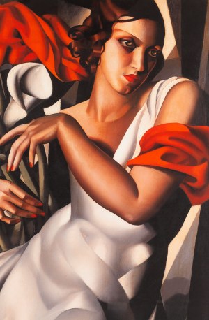 Tamara Łempicka (1894 Moskwa - 1980 Cuernavaca, Meksyk), Portret Iry Perrot