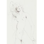 Leonor Fini (1918 Buenos Aires - 1996 Parigi), Nudo in piedi