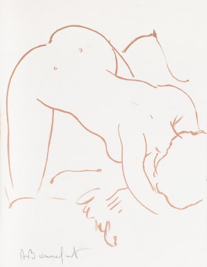 Alain Bonnefoit (b. 1937), Nude