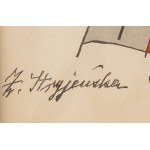 Zofia Stryjeńska (1891 Krakov - 1976 Ženeva), Ľudový kroj z Łowicza, list 10 z portfólia Kroje poľských roľníkov, 1939