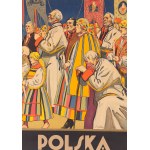 Stefan Norblin (1892 Warszawa - 1952 San Francisco), Polska. Nabożeństwo w Łowickiem, 1925