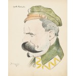 Henryk Hertz-Barwiński (1877 Warschau - 1970 Warschau), Lithografie Teka 20 Polnische Armee der glatten Konterfeis..., 1916