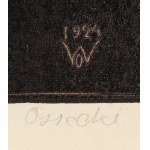 Wilk (Wilhelm) Ossecki (1892 Brody - 1958 Varsovie), Quatre gravures sur bois tirées de Teki Wileńska, vers 1924