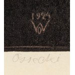 Wilk (Wilhelm) Ossecki (1892 Brody - 1958 Varšava), Štyri drevorezy z knihy Teki Wileńska, asi 1924