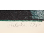 Alicja Halicka (1894 Cracovie - 1975 Cracovie), place de la Concorde à Paris, 1955