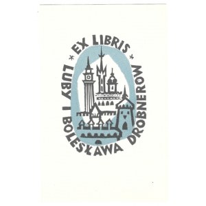 An ex-libris by S. Dretler-Flin for Luba and Boleslaw Drobner.