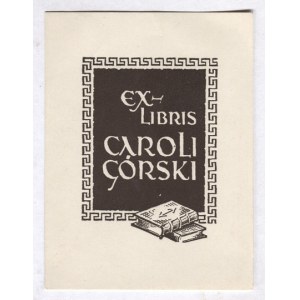 Ex-libris di Z. Gardzielewski per Karol Górski.