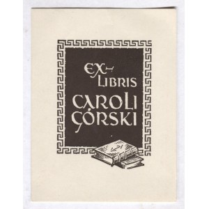 Ex-libris by Z. Gardzielewski for Karol Górski.