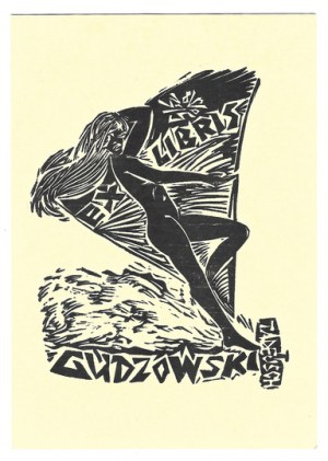 (GUDZOWSKI Tadeusz T.). Ex libris Tadeusch Gudzowski.