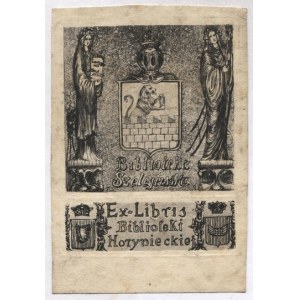 Ekslibris od F. Siedleckého pro A. F. Ponińského na leptu z přelomu 19. a 20. století. 19./20. stol.