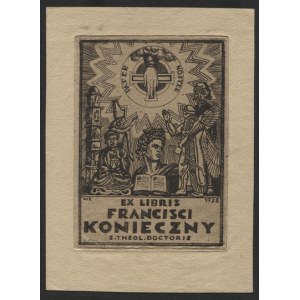 [Francis Konieczny]. Ex libris Francisci Konieczny, s. theol. doctoris.