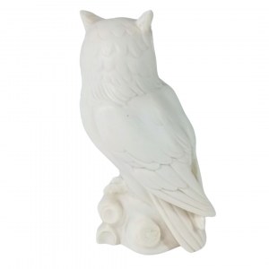 Snow owl figurine