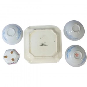Porcelain and ceramic box
