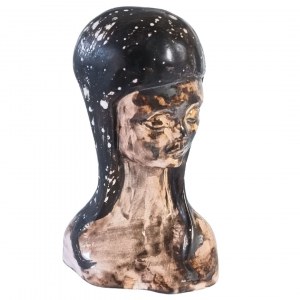 David Sharp / Rye Art Pottery, Bust of a Woman