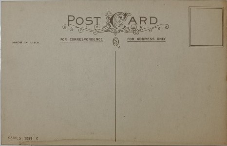 Pocztówka wielkanocna vintage, USA
