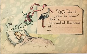 Klassische Postkarte, USA, Anfang des 20. Jahrhunderts.