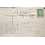 Cartolina di compleanno d'epoca, USA, 1914