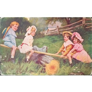 Cartolina d'epoca, USA, 1909
