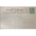 Cartolina d'epoca, USA, 1909
