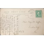 Vintage postcard, USA, early 20th century.