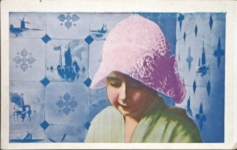 Vintage postcard, USA, early 20th .