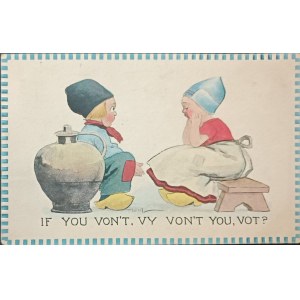 Cartolina d'epoca, USA, 1912