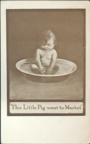 Vintage postcard, USA, 1911