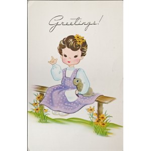 Vintage postcard, USA, early 20th century.