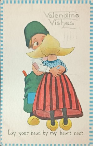 Klasická pohľadnica, USA, 1913