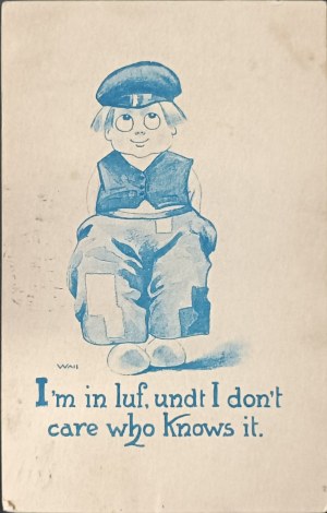 Dobová pohľadnica, USA, 1912