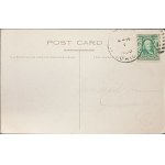 Cartolina d'epoca, USA, 1908