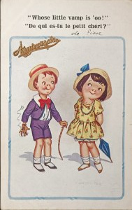 Cartolina d'epoca, Regno Unito, inizio XX secolo.