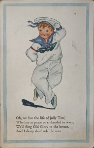 Klasická pohľadnica, Spojené kráľovstvo, začiatok 20. storočia.