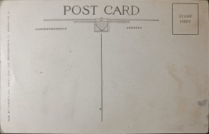 Cartolina d'epoca, Regno Unito, inizio XX secolo.