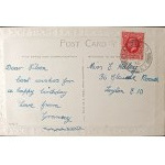 Cartolina di compleanno d'epoca, Regno Unito, 1936