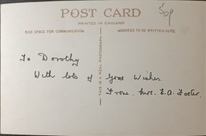Vintage postcard, United Kingdom, first half of the 20th century.