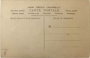 Pocztówka vintage z ilustracjami do bajki 