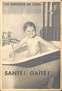 Alte Postkarte, Frankreich