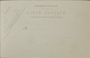 Pocztówka vintage, Francja