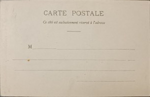 Vintage postcard, France