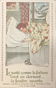 Carte postale vintage, France, première moitié du 20e siècle.