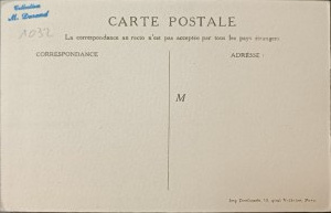 Pocztówka vintage, Francja, I poł. XX w.