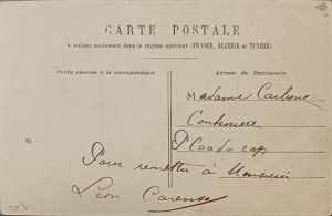 Klasická pohľadnica, Francúzsko, začiatok 20. storočia.