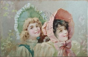 Alte Postkarte, Frankreich, 1910