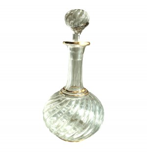 Baccarat-style decanter