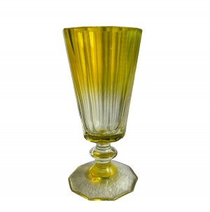 Uranium glass chalice
